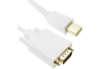 Male Mini Cable DisplayPort vers VGA male 1 m