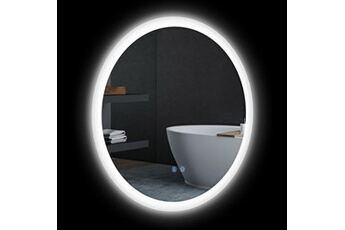 Aquamarin® Miroir de Salle de Bain LED-120x80 cm, CEE A++, Tactile