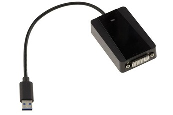 Carte graphique StarTech.com Adaptateur vidéo multi-écrans USB 3.0 vers  HDMI et DVI - Carte graphique externe - M/F - 2048x1152 - Adaptateur vidéo  - Conformité TAA - USB Type B