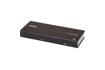 Boîtier de répartition vidéo StarTech.com 2-Port 8K HDMI Switch, HDMI 2.1  Switcher 4K 120Hz/8K 60Hz UHD, HDR10+, HDMI Switch 2 In 1 Out, Auto/Manual  Source Switching, Remote Control and Power