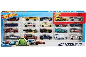 : coffret 20 véhicules hot wheels h7045