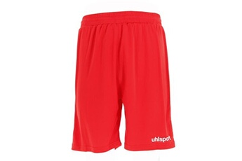 short de football center basic shorts without slip rouge taille : s