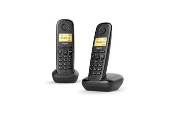 Téléphone fixe Gigaset A700 DUO MAINS LIBRES - DARTY Guyane