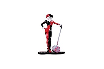 - statuette red, white & black harley quinn by adam hughes 19 cm
