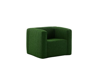 fauteuil gonflable - intérieur et extérieur - couleur vert