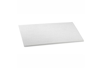 planche à découper pujadas planche de présentation effet bois gn 2/4 - 530 x 165 mm - - blanc - mélamine