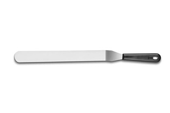 ustensile de cuisine l2g spatule coudée longueur 280 mm - - - acier280