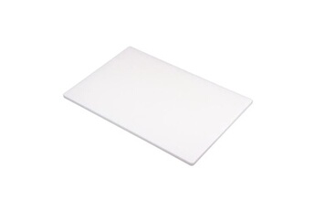 planche à découper blanche en polyéthylène 45x30x1cm