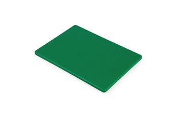 planche à découper professionnelle polyéthylène verte 229 x 305 mm hygiplas