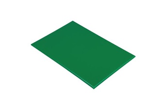 planche à découper (l)600 x (p)450 x (h)12 mm, en polyéthylène vert