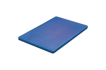 planche à découper polyéthylène 450 x 350 x 20 mm bleue basse densité hygiplas