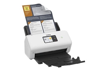 Brother scanner mobile ds-740 - a4 - recto/verso - alimentation usb - 15  ppm - couleur - noir/blanc - scan