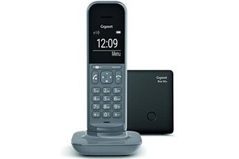 Philips D2551B / 01- Téléphone DECT sans fil avec 1 combiné avec