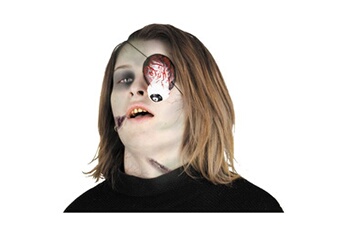 faux oeil de zombie - haloween