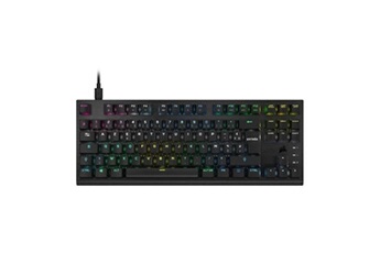 SteelSeries Apex Pro TKL Wireless, clavier gaming Noir, Layout FR,  SteelSeries OmniPoint 2.0, Bluetooth, 2,4 GHz, LED RGB, TKL, Double shot  PBT-keycaps