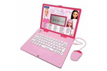 autre jeux éducatifs et électroniques lexibook ordinateur éducatif bilingue barbie - 124 activités en anglais / français