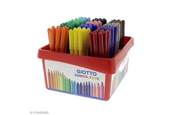 Feutre de coloriage Giotto Maxi Bébé pointe extra-large schoolpack