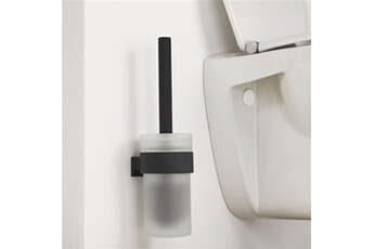 Berlinger haus black silver brosse à toilette anti-éclaboussures