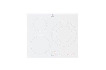 Cuisinière Vitrocéramique ELECTROLUX 73L 4 Feux blanc - LKR64850AW