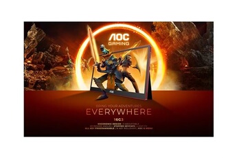 AOC - Écran pc gamer - aoc - ag325qzn/eu - 31,5 va qhd 0,5ms 240hz