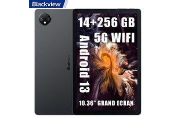 Tablette tactile Blackview Active 6 Tablette Tactile 10.1 pouces Android 13  2.4G+5G,16MP+13MP,RAM 16 Go ROM 128 Go/SD 1 To 13000mAh Dual SIM - Orange