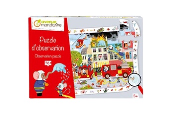 puzzle d'observation - pompiers - 76 pcs