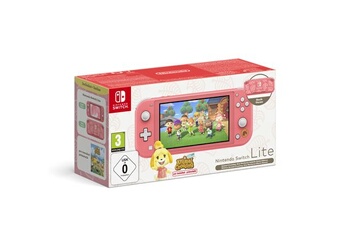 Etui et protection gaming GENERIQUE Pochette de transport Nintendo Switch  Lite Animal Crossing + housse protection d'écran + 2 x casquettes en  silicone