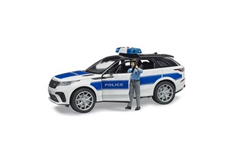 range rover velar véhicule de police avec policier
