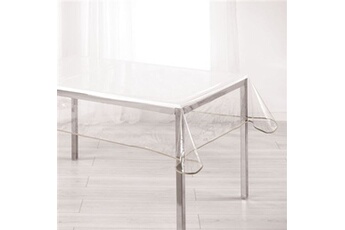 nappe - cristal transparent rectangle - 140 x 240 cm - garden caramel
