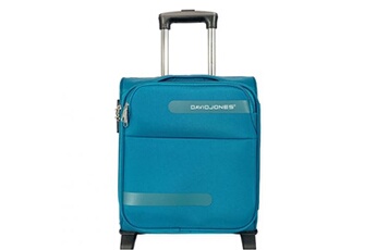 valise cabine xs underseat souple 44cm bleu jean