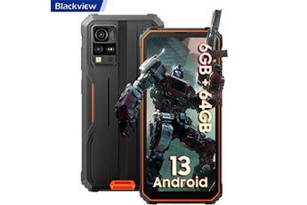Smartphone Pas Cher Blackview A52 6.5 pouces 2Go+32Go 5180mAh 5MP+