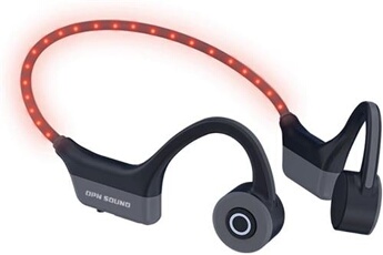 Casque à conduction osseuse Écouteurs à oreille ouverte Étanche Sans Fil  Bluetooth 5.2 Casque de Sport