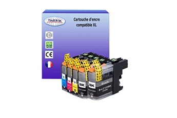 - 5x Cartouches compatibles avec Brother LC123XL pour Brother DCP-J522DW, DCP-J552DW, DCP-J752DW