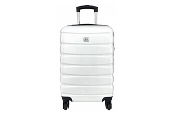 valise david jones valise cabine blanc - ba10301p