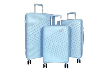 set de 3 valises bleu ciel - ba8001a3