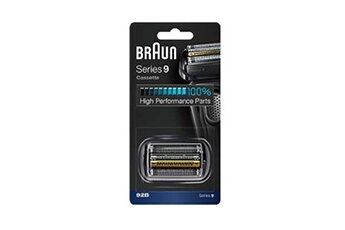 Braun Rasoir électrique Series 9 9340s Barbe Homme, Base de Recharge, Étui  Tissu, Noir