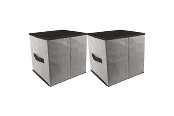 - cube de rangement 30 x 30 cm smart (lot de 2)