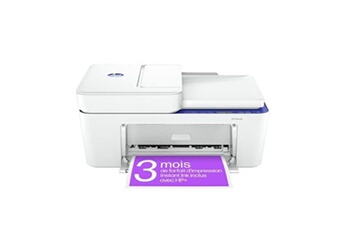 Imprimante multifonctions HP DeskJet 3639 WiFi Blanc et Bleu