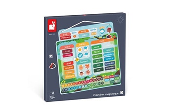 jeu éducatif calendrier magnetique version française