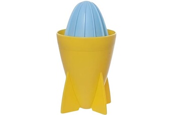 pt' - presse agrumes manuel style rétro juicer rocket jaune/bleu