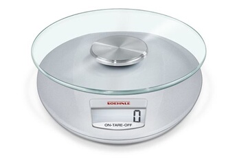 kwd roma silver balance de cuisine numérique numérique plage de pesée (max.)=5 kg argent