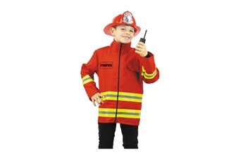 veste de pompier pour enfant de 4/6 ans
