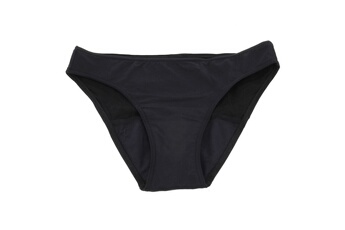 bas de maillot de bain menstruelle noir culotte noir taille : 42