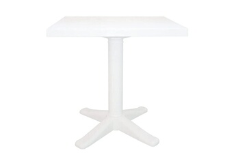 table esculapi 70x70 blanche