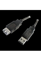 Câble USB 3.0 Mâle vers USB 3.0 Femelle Rallonge 3m LinQ Bleu
