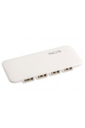 NGS WONDER DOCK 4 : Adaptateur USB-C multi-port 4 en 1 aluminium : 5V/0.5  A./USB 3.0 : 5V/0.9 A/ HDMI port / USB-C port avec PD charge 60W - Hub USB  - Achat & prix