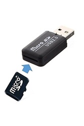 ADVANCE CR-008U3 lecteur de carte mémoire USB 3.2 Gen 1 (3.1 Gen 1) Noir