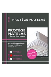 Sweetnight - Protège matelas 140x200 cm Molleton 100% coton Alèse