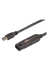 ROLINE Câble prolongateur USB 3.2 Gen 1 actif, noir, 10 m - SECOMP