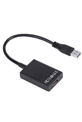 Adaptateur Convertisseur USB 3.0 vers HDMI HD 1080P pour Windows 7 8 10  XCSOURCE - Accessoire TV vidéo - Achat & prix